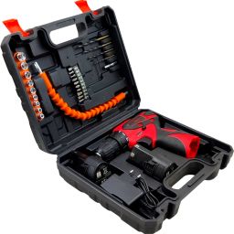 HGCM1380M2 Electric 10mm 12V Power Drill Machine Tool Box Tools Kit Set for Home Power & Hand Tool Kit-image-7