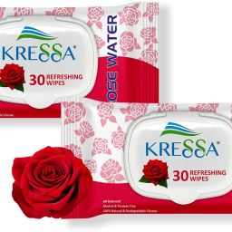 Face Wipes with Rose Water | Gentle Face Cleansing Wipes (Pack of 2)-image-85