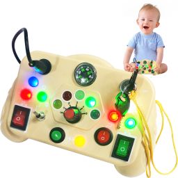 Busy Board Switch Light Game – Sensory & Educational Travel-Friendly Toy-image-47