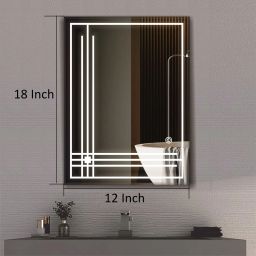 12 x 18- 3 Line Led Bathroom Mirror-image-68