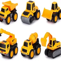 Engineering Pull 783-223 6 pic Back Metal Toys-image-95