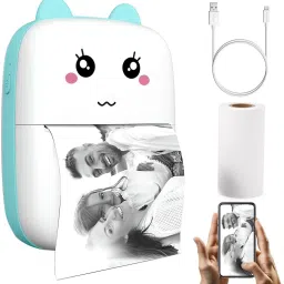 Thump Mini Thermal Printer Inkless Sticker Printer USB APP Inkless Printer for Labels Thermal Receipt Printer-image-98