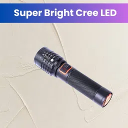 Rechargeable Torch Light, Telescopic Zoom, Ultra Bright LED Flashlight X284 Torch-image-47
