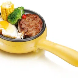 Electric Mini Non stick Frying Pan with Steam Egg Boiler for Outdoor Home Kitchen EG07 Egg Cooker-13