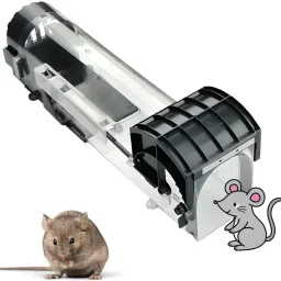 Rat, Mouse Trap/Catcher Big Size - Ultimate Solution to All Rat Problems clear Live Trap-26