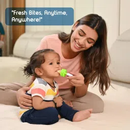 ghlarjaisa Silicone Food/Pacifier/Feeder for Babies, Fruit Nibbler Teether and Feeder image 5