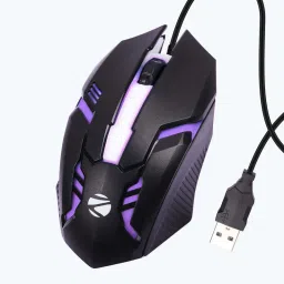 ZEBRONICS ZEB-SCORPIO Wired Ambidextrous OpticalGaming Mouse-10