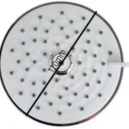 carnival Multi flow ABS Over head shower without Arm 5" Fixed Mount image 4