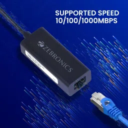 ZEBRONICS AO22-ZEB-UTE101 Ethernet Lan Adapter image 3