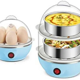 Double Layer Electric Egg Boiler -EGG Egg Cookeregg boiler electric automatic off EGG BOILER-1001 Egg Cooker (Blue, 14 Eggs) Egg Cooker-image-25