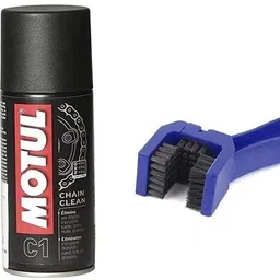 motul CHAIN CLEAN C1 & CHAIN LUBE C2 AND CLEANING BRUSH MC CARE 150ML COMBO Grease for Car Daily use 800gm Grease-picture-39