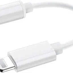 Hespa White Slim Design AUX Adapter | Lightning to 3.5mm Audio Jack Phone Converter-10