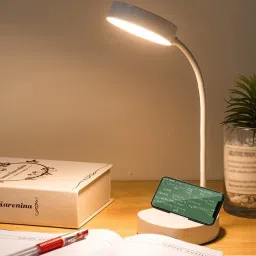 3 Colour Modes Desk Lamp Rechargeable Touch Lamp Adjustable Brightness Study Lamp-27