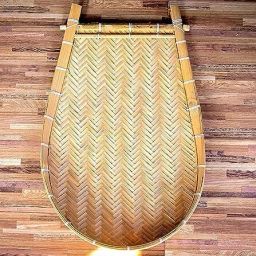 Kula, Puja samagri Keeper Tray Made of Bamboo and Cane(Beth) (Small) Dashboard Panel-image-32