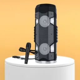 FRONY Bluetooth Party Speaker with mic, AUX/TF Card USB, With Deep Bass Sound F483 20 W Bluetooth Laptop/Desktop Speaker-image-78