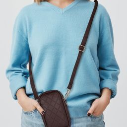 Brown Women Sling Bag Stylish Mobile Leather Sling Bag For Women Latest Trendy Side Crossbody Purse-image-38