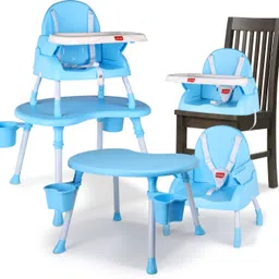 luvlap 4-in-1 Convertible Baby High Chair with 5-Point Safety Belts, Safe & Comfortable-picture-33