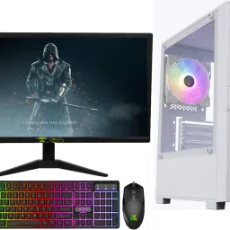 TAJ PC LEON PROX30W Core i5 (16 GB DDR4/500 GB/128 GB SSD/Windows 11 Home/1 GB/20 Inch Screen/LEON PROX30W) with MS Office-0