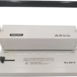GPN PRINT spiral paper binding machine 40 holes 15 sheets max punching capacity No.8674 Manual Ring Binder-5