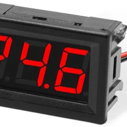 DC(4.5V-30V) for Electromobility Vehicles; Red Display Voltmeter Electronic Components Electronic Hobby Kit-picture-13