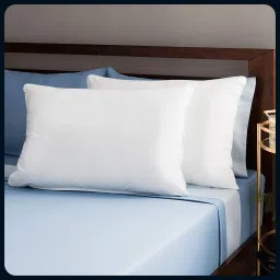 soft Microfibre Solid Sleeping Pillow Pack of 2-24