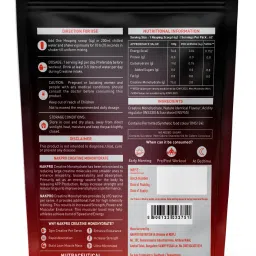 nakpro MICRONIZED CREATINE MONOHYDRATE | Highest Grade | Pure Creatine |Pink Guava Creatine image 2