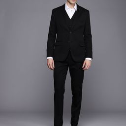 theme Men Notched Lapel Solid Suit-picture-38
