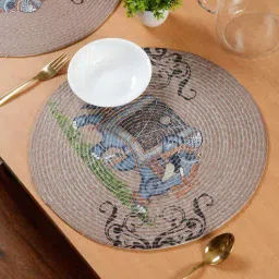 hosta homes Pure Cotton Geometric Print Table Runners, Digitally Printed, 4-Pack-picture-23