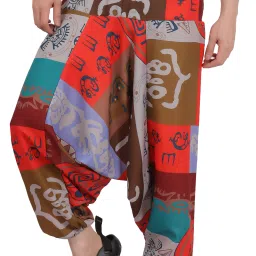 Printed Cotton Men Harem Pants-image-32