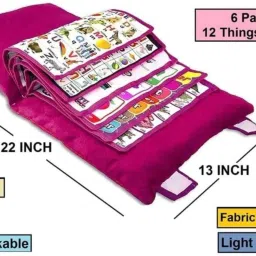 Learning Cushions & Pillows Cover Cotton Toons & Characters Baby Pillow Pack of 1-image-98