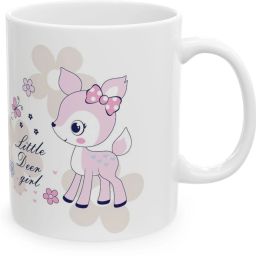 DEAR GIRL PRINTED CERMIC COOFFEE MUG 350ML Ceramic Coffee Mug-image-2