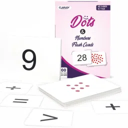 Fun with Dots & Numbers Flashcards for kids for 6+ Months | 100 Flash Cards-21