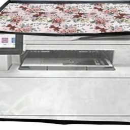 JMT Printer Cover For HP Laserjet Pro MFP M429fdw Printer (Grey Rose Print) Printer Cover-image-75