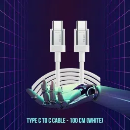 MYVN Type C 1 m Nothing Cable Type C to C (Compatible for Nothing Phone 2/2A/2A Plus/1/Cmf Phone 1/Galaxy S24 Ultra/15 Pro Max 45W Fast USB C Charging Support Laptop/Tablet Charger Cord Sync Data Transfer) image 2