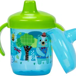 Spazzo Duck Bill/ Hard Spout Sipper with Twin Handle & Hygiene Cap-2