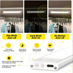 rich mart Under Cabinet Lights Wireless 40 Led Lights Motion Sensor Light image 4