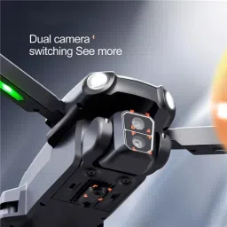 super toy Brushless 4K Dual Camera Drone 5-Sided Obstacle Avoidance,WIFI,Gesture Control Drone image 3