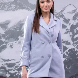 kotty Women Solid Double Breasted Casual Blazer-picture-42