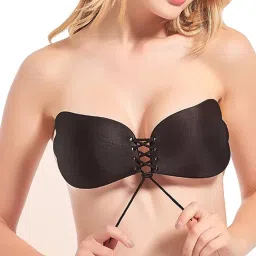 Backless Sticky Bra Adhesive Wings Bra Reusable PushUp Wire Free Padded Bra M120 Nursing Breast Pad-image-41