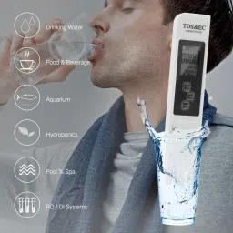 3-in-1 TDS, Temperature, and EC Meter with Large LCD Screen Digital TDS Meter-10