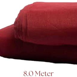SARDAR EXCLUSIVE 8.0 Maroon Medium Weight Soft Rubia Voile Pure Cotton Sikh Turban Pagri Solid Pagri-image-90