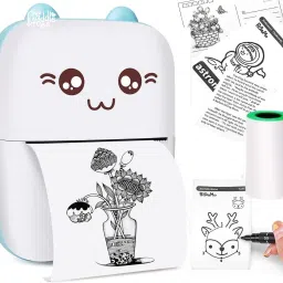 Gentle e kart Mini Thermal Pocket Printer, Ink-free Mobile Office, Print Labels, Pictures Thermal Printer-32