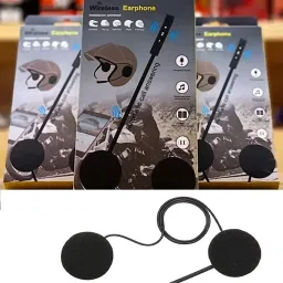 BSDDP Wireless Bluetooth For Helmet Over The Ear Headset With Mic (Black) Helmet Mount-image-26