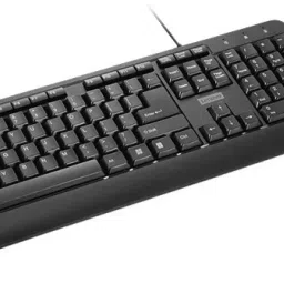 Lenovo KB MICE_BO 160 Wired Combo Wired USB Standard Multi-device Keyboard Compatible with Desktop, Laptop, Mac image 3