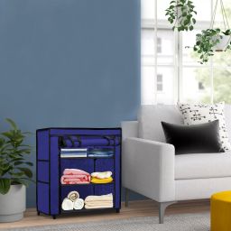 Small Cloths Wardrobe Carbon Steel Collapsible Wardrobe-image-30