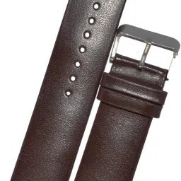 SURU U225 Plain Parallel Square Tip with Rounded Angles 24 mm Genuine Leather Watch Strap-image-30