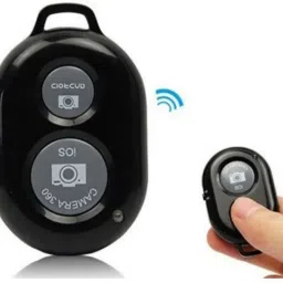 Viraan Bluetooth Remote Controller Shutter Button for Selfie stick Compatible with All Devices Camera Remote Control ( REMOTE ) ( PACK OF 2 )Camera Remote Control-41