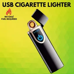 USB Cigarette Lighter for Smoking Windproof Slim Lighter with Fingerprint I481 USB Cigarette Lighter for Smoking Windproof Slim Lighter with Fingerprint I481 Pocket Lighter-1