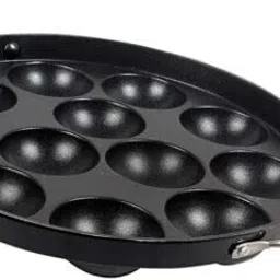 Appam Maker Pan z1 Paniarakkal with Lid 1 L capacity 24 cm diameter-4