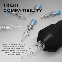 shield plus 3RL Tattoo Cartridge Needles Disposable Round Liner Tattoo Needles image 5
